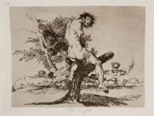 Esto es peor, Goya, 1812-1815
