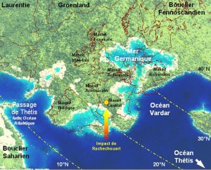 Euramérica Triásico Superior, Noriense, 220 Ma